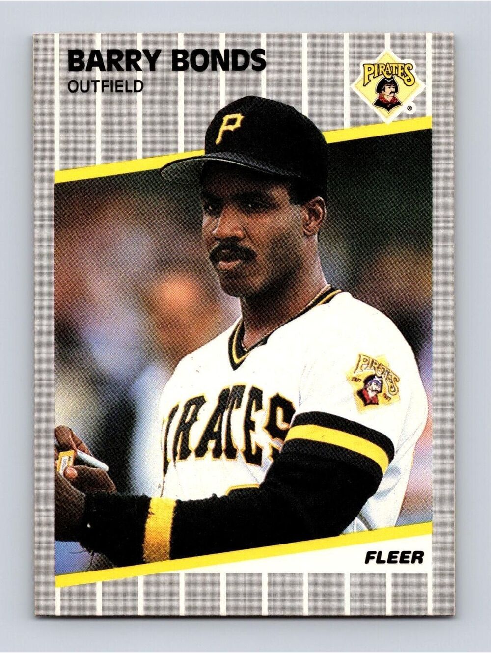 1989 Fleer #202 Barry Bonds Baseball Card
